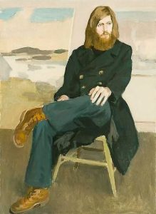 Fairfield Porter (1907–1975), Portrait of John MacWinnie, 1972, oil on canvas