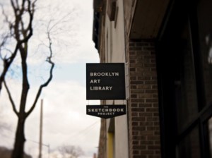 Brooklyn Art Library Sign