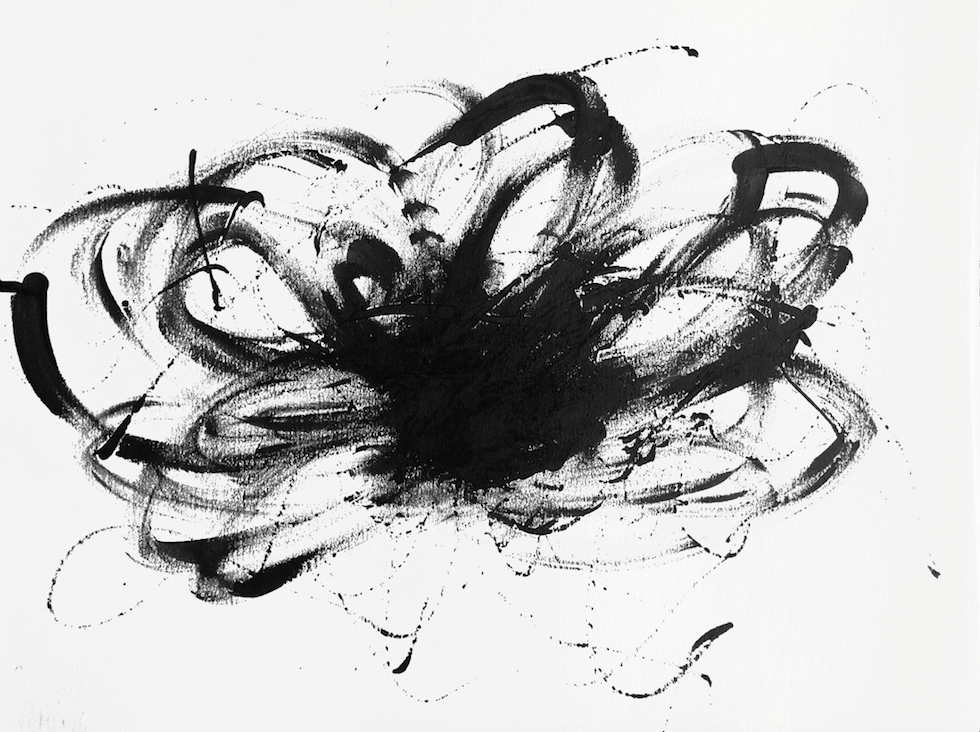 Annette Nichols, Untitled, 2021, ink on paper, 9 x 12 inches