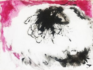 Annette Nichols, Untitled, 2019, ink and acrylic on canvas, 9 x 12 inches