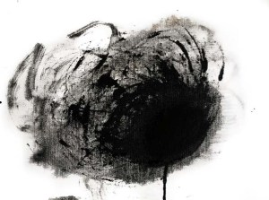 Annette Nichols, Untitled, 2019, ink on canvas, 9 x 12 inches