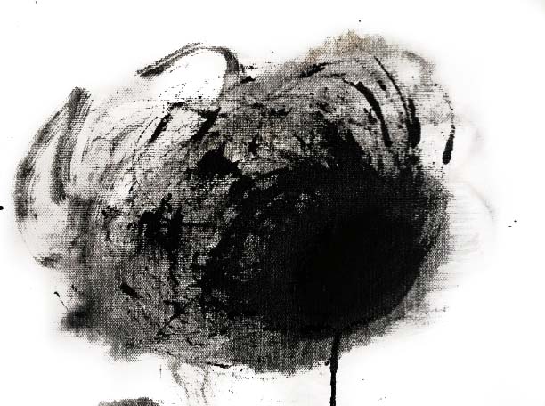 Annette Nichols, Untitled, 2019, ink on canvas, 9 x 12 inches