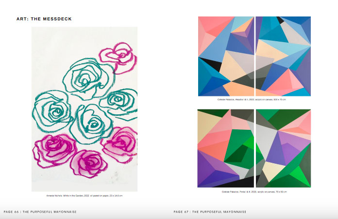 The Purposeful Mayonnaise International Art Magazine Feature April 2022